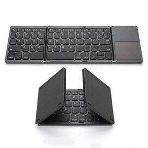 Foldable Bluetooth Keyboard with Touchpad