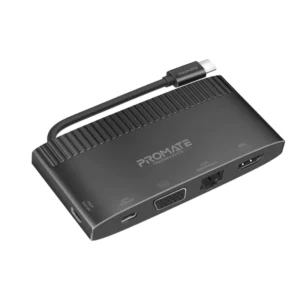 Promate USB C Media Hub 6 in 1