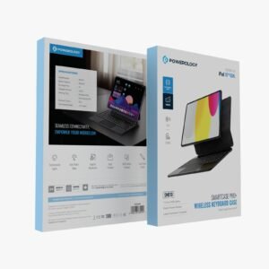 Poweology Ipad 10TH GEN Wireless Keyboard Case